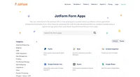JotForm marketplace